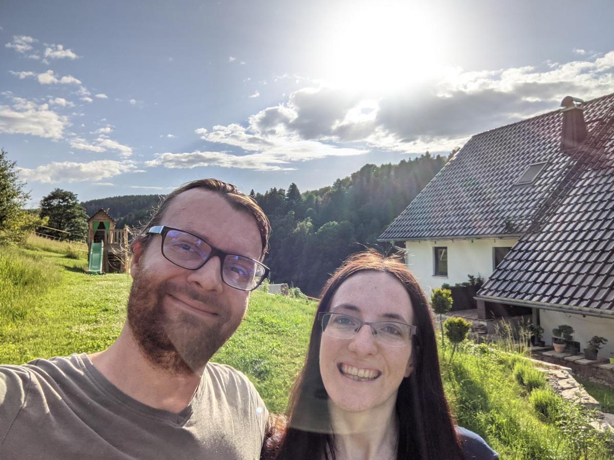 Ferienwohnung Mühl - Familie erleben Marienberg Exterior foto