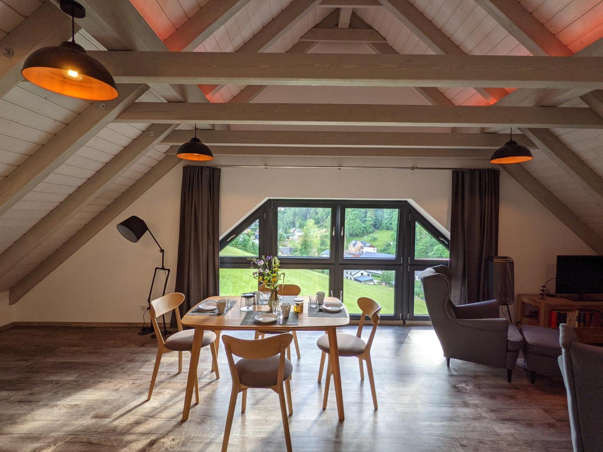 Ferienwohnung Mühl - Familie erleben Marienberg Exterior foto